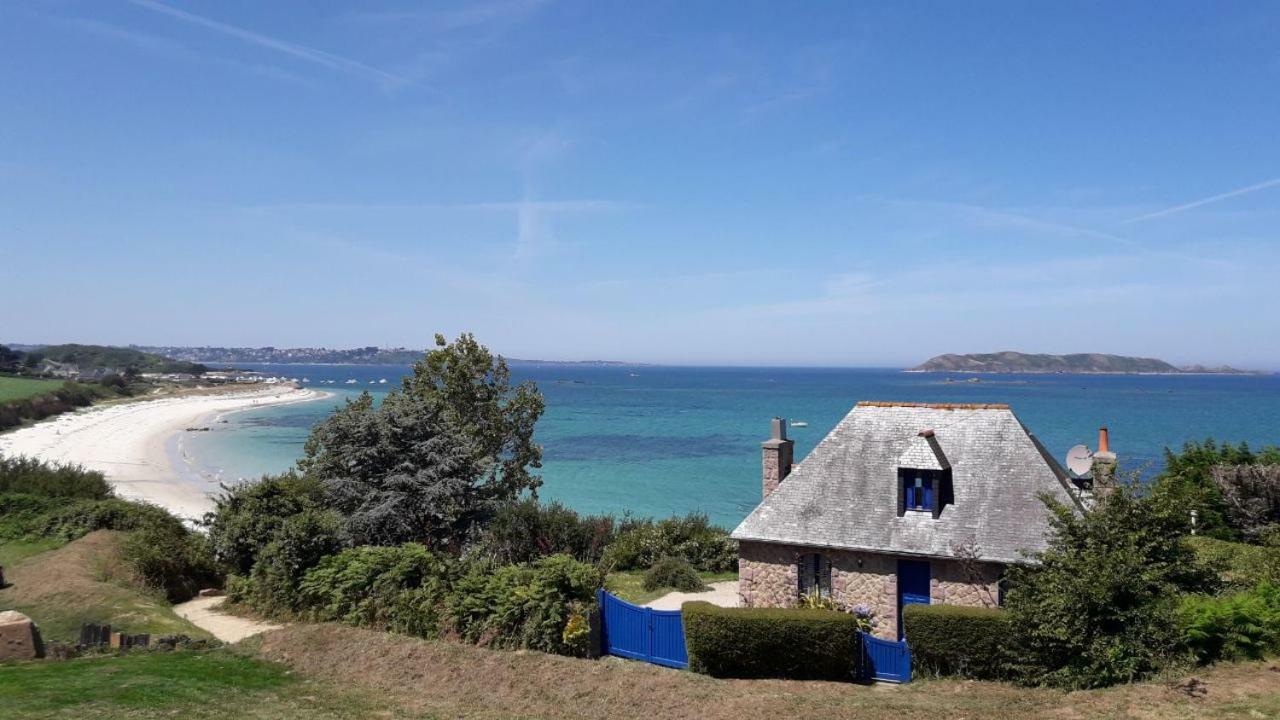 Vila Maison De Bord De Mer A Keriec Trélévern Exteriér fotografie