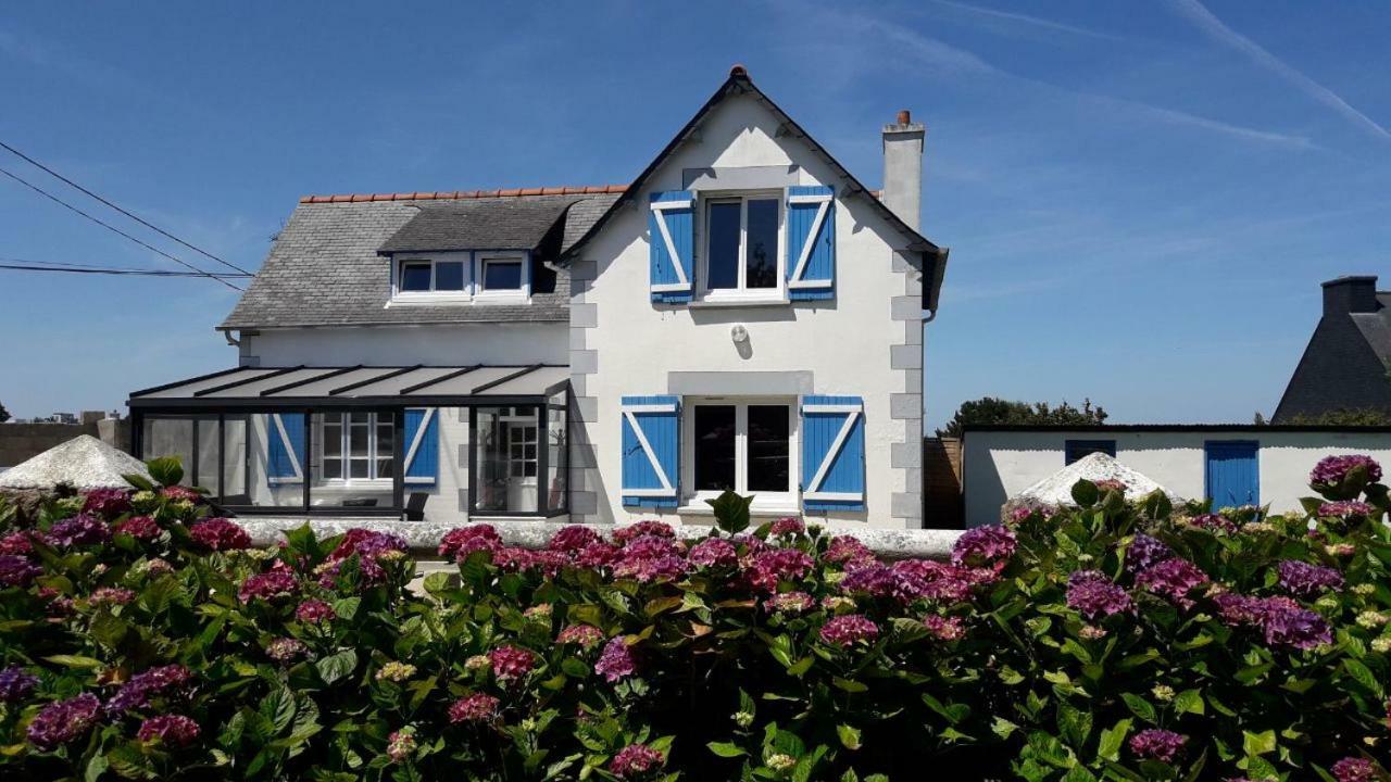 Vila Maison De Bord De Mer A Keriec Trélévern Exteriér fotografie